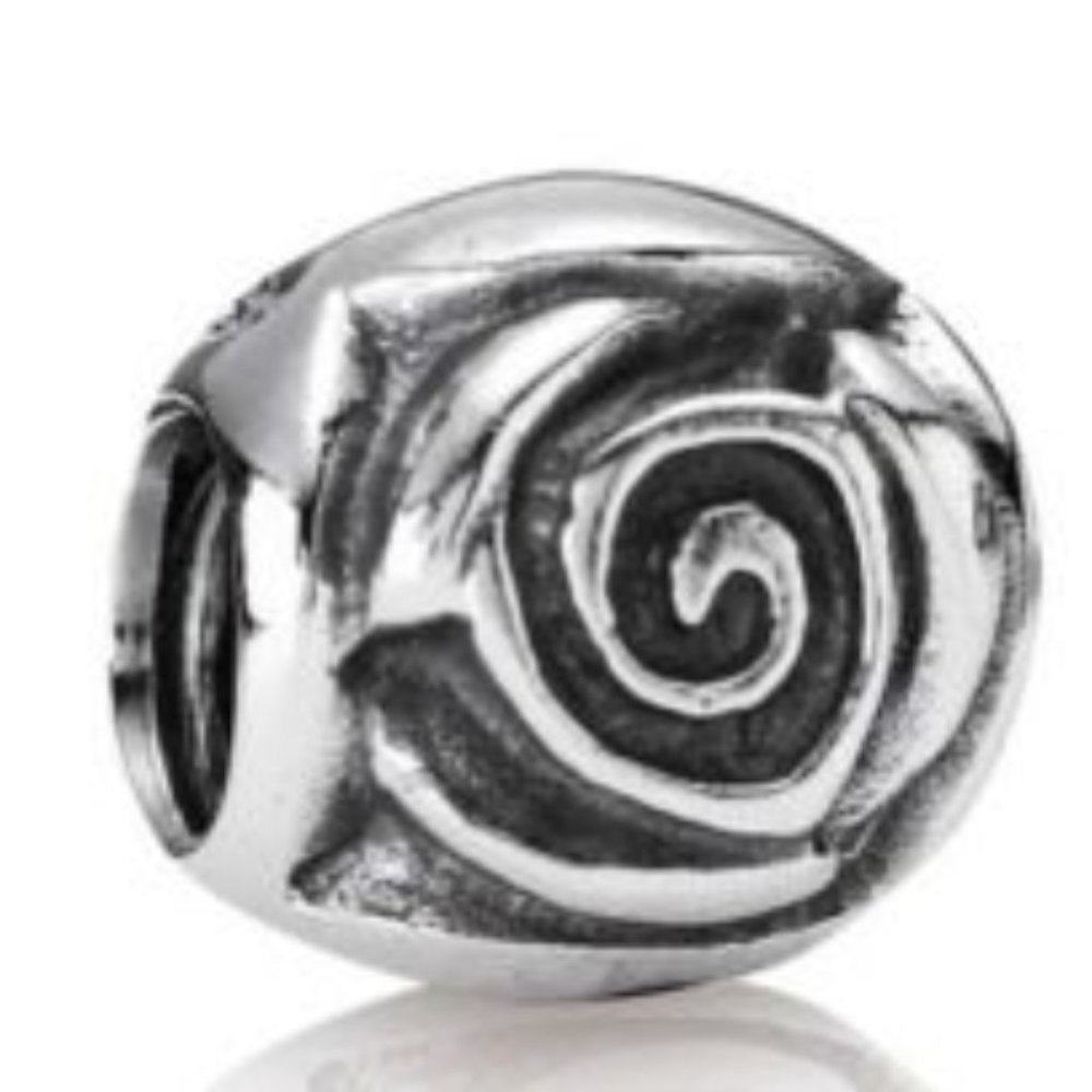 Pandora Silver Rose   CHARM  790494